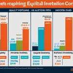 **

A dynamic graph illustrating the lifecycle of a private equity fund. The graph should showcase the stages: fundraising (investors contributing capital), investment (money flowing into target companies), value creation (growth and operational improvements within portfolio companies), and exit (sale or IPO leading to returns for investors). The visual style should be modern and professional, using vibrant colors and clear labels to represent each stage.

**