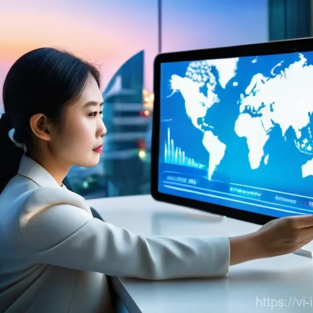 사모펀드 투자자 교육 프로그램 소개 - **Prompt:** "A confident and tech-savvy young Vietnamese woman, in her late 20s, dressed in a sleek ...