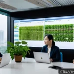 Home 19 사모펀드의 사회적 책임 투자 SRI - A modern Vietnamese private equity investment office focused on sustainable green projects, featurin...