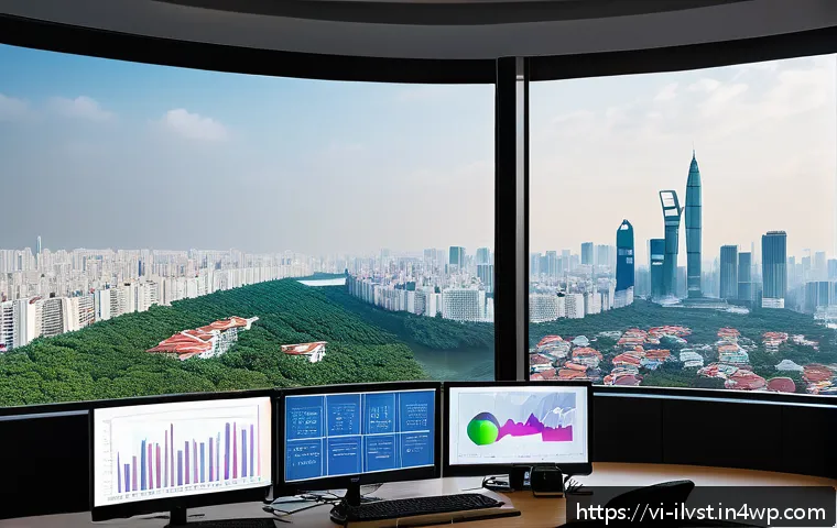 사모펀드와 부동산 투자 비교 - A professional Vietnamese investor in modern office attire thoughtfully analyzing private equity and...